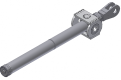 Hydraulikantriebs einer Schwenkbrücke